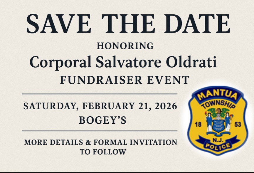 The Township of Mantua warmly invites you to join us in a special community event honoring Corporal Salvatore Oldrati